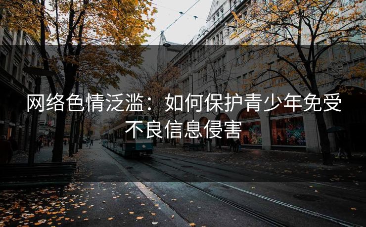 网络色情泛滥：如何保护青少年免受不良信息侵害